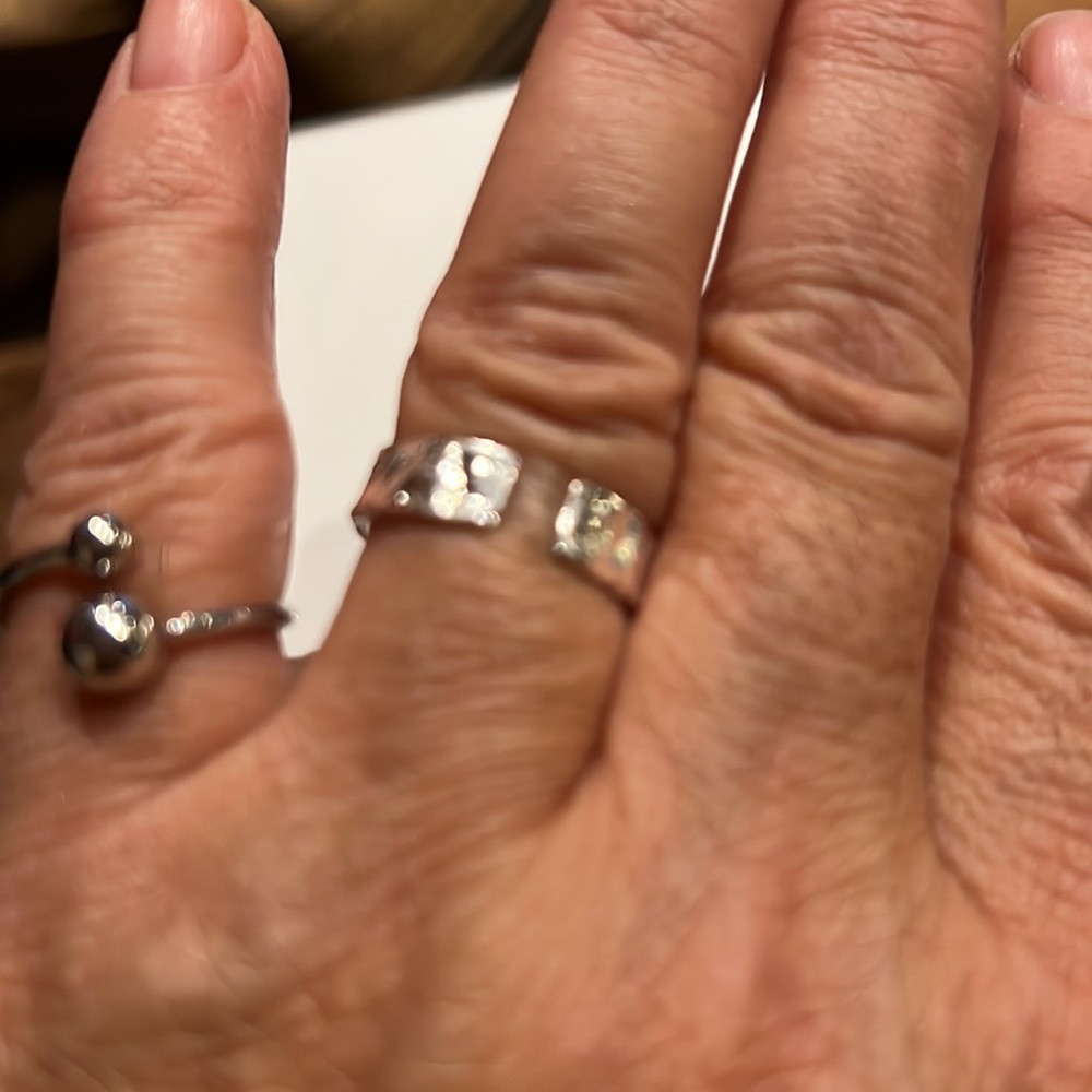 Sterling Silver’ .925 Adjustable Ring - image 5